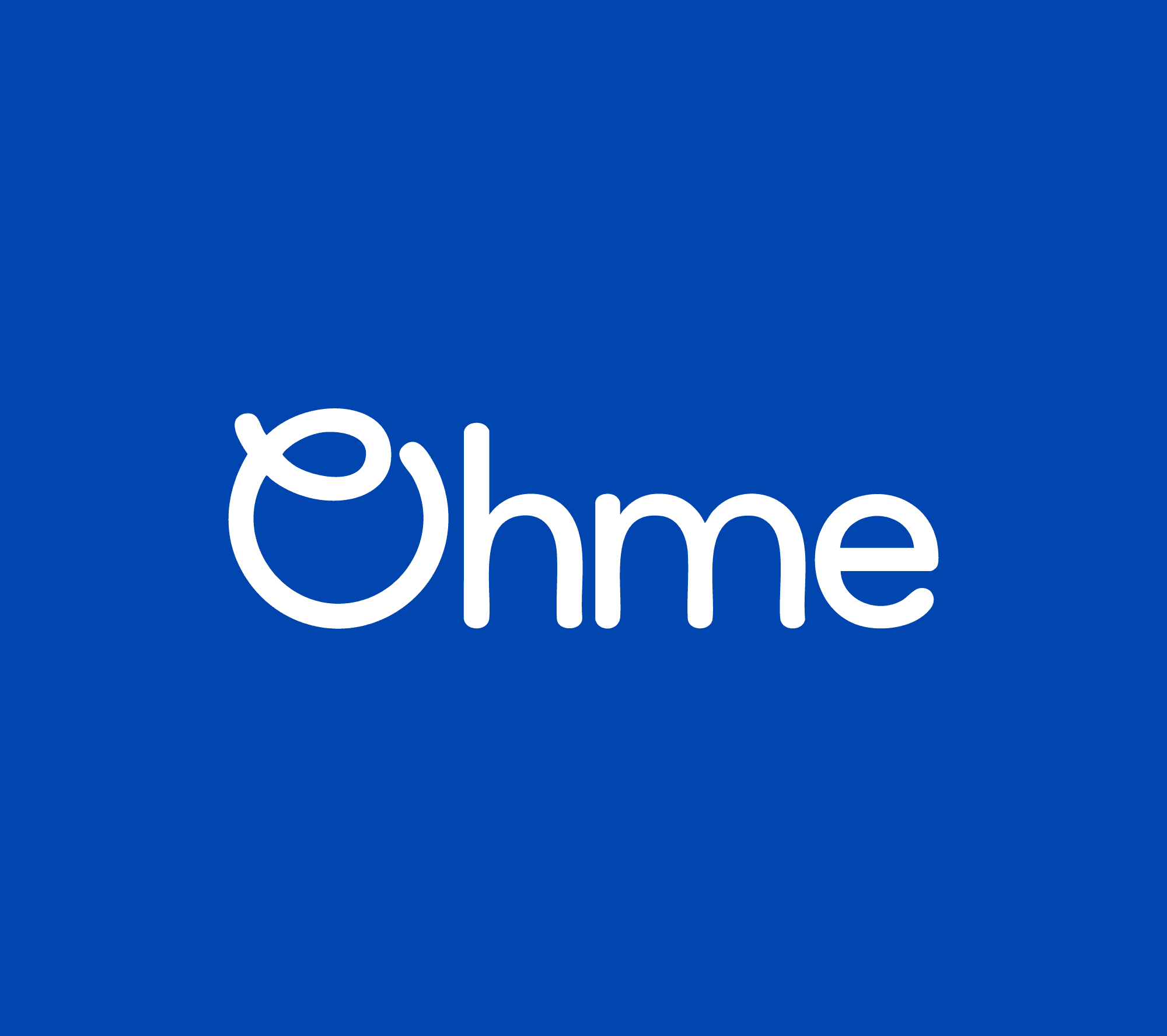 Ohme EV Home Charger logo.